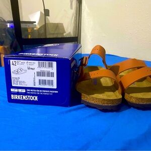 Birkenstock Sandals Arizona Ginger Brown Unisex: 42 EU (US Men’s 9) NWT